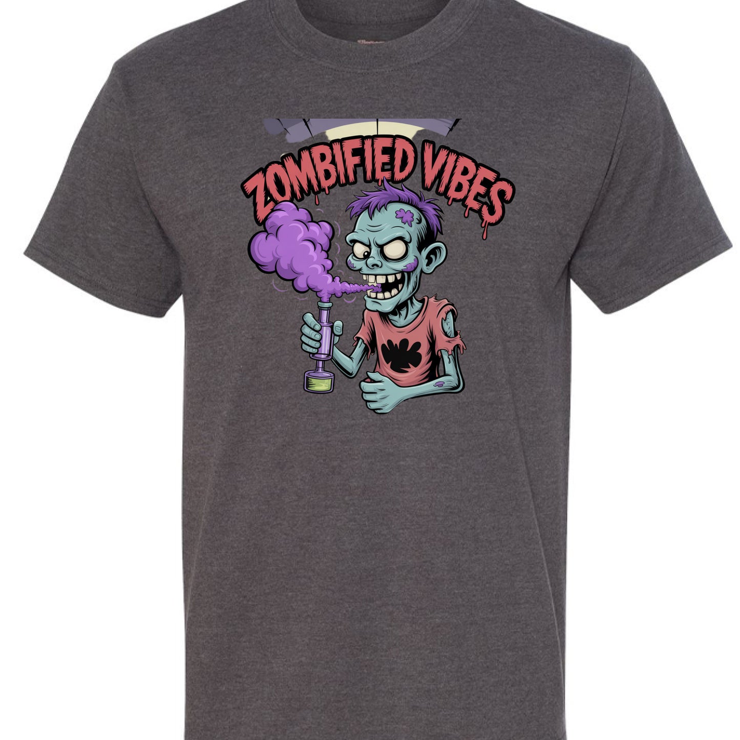 CHARCOAL HEATHER - FRONT