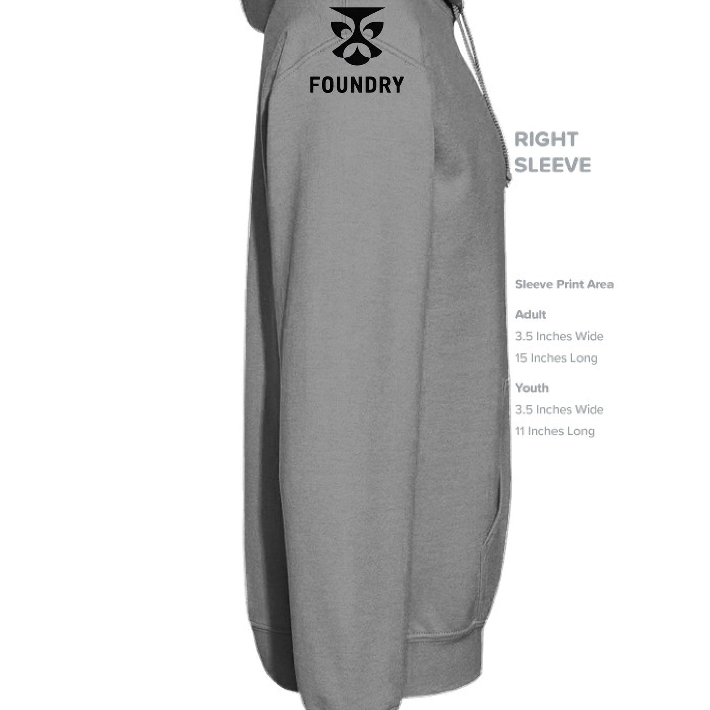 Dark Grey Hthr - SLEEVE_RIGHT