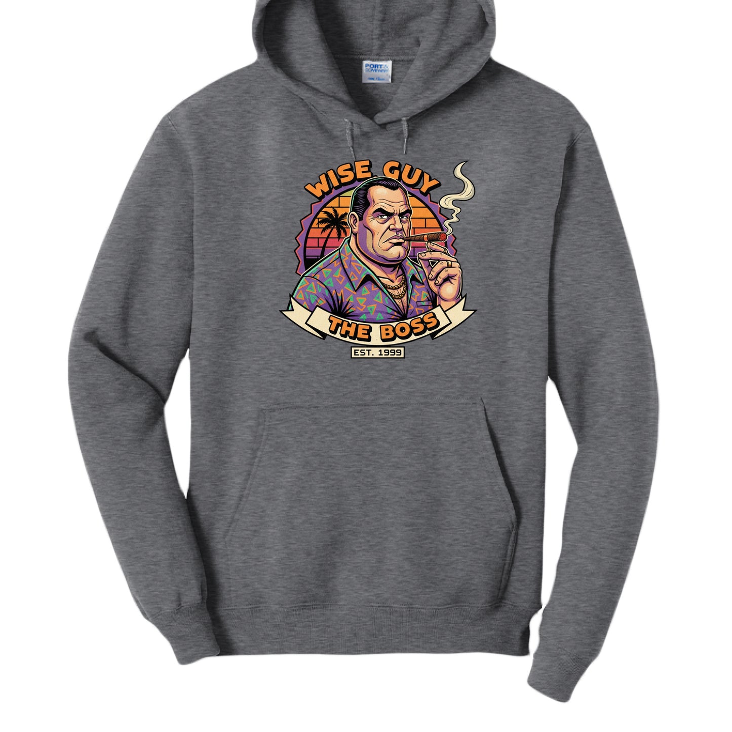 Heather Navy - FRONT