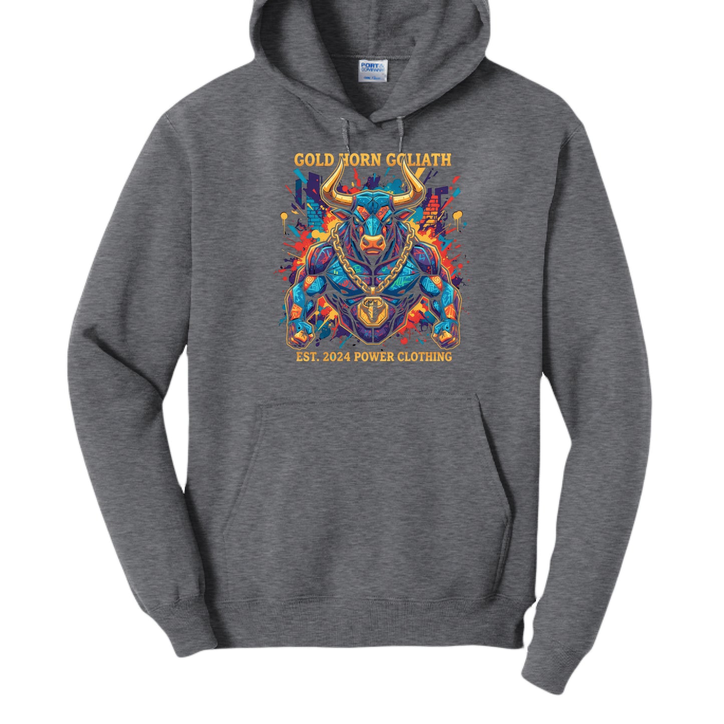 Heather Navy - FRONT