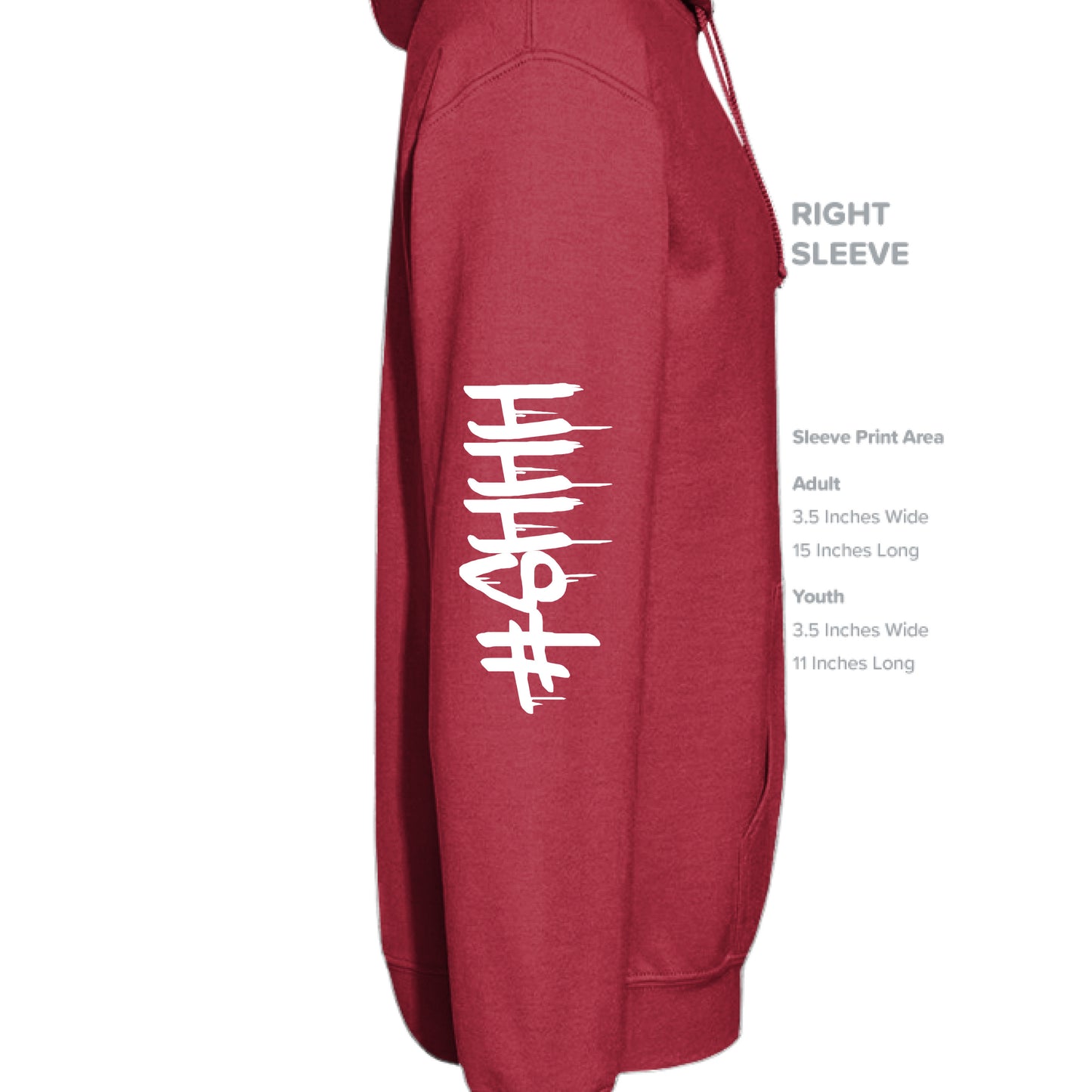 Athletic Crimson - SLEEVE_RIGHT