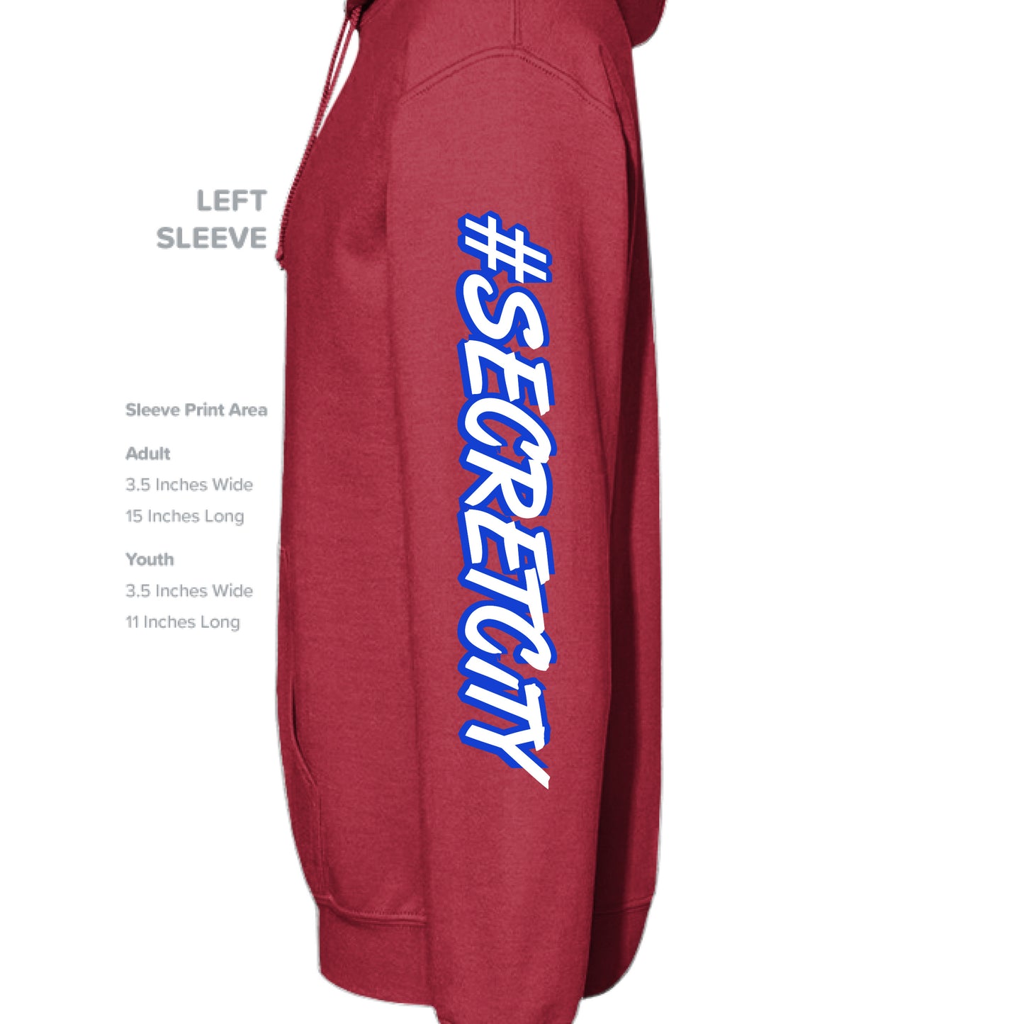 Athletic Crimson - SLEEVE_LEFT