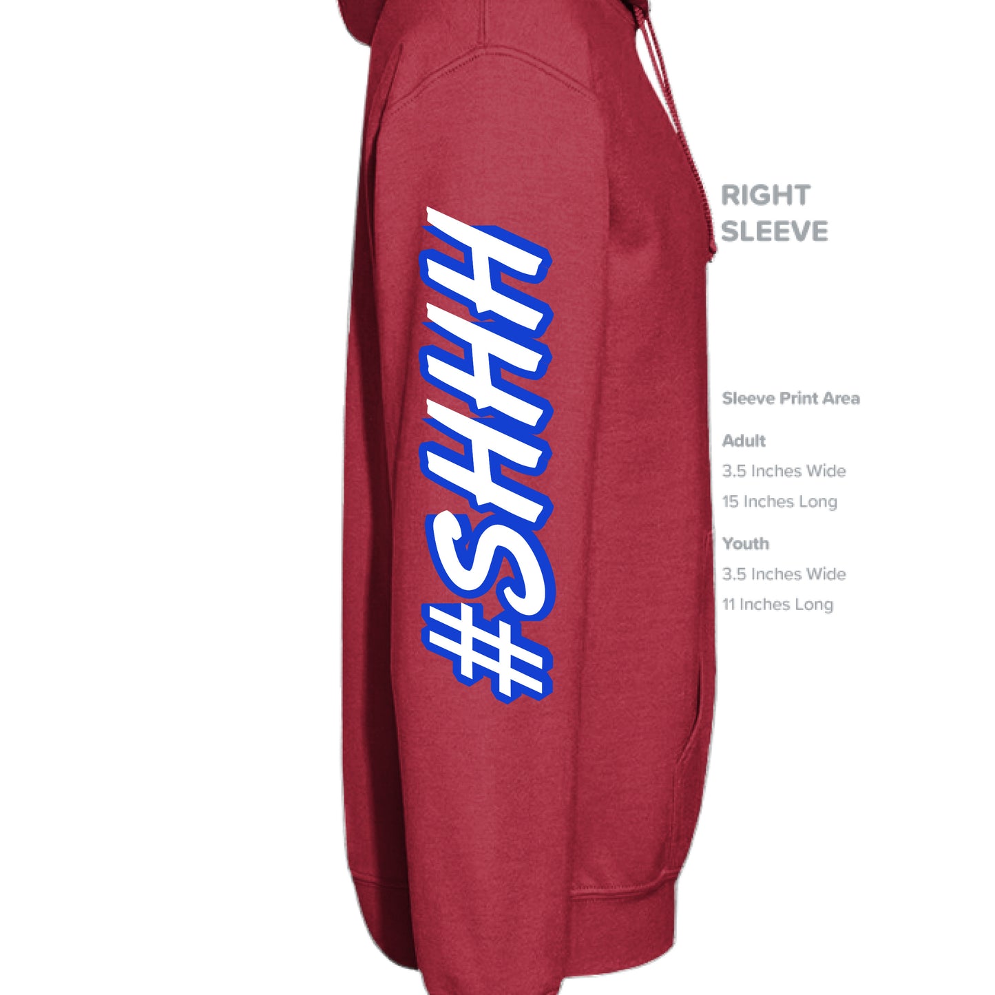 Athletic Crimson - SLEEVE_RIGHT