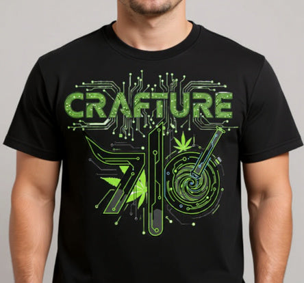 Circuit Consciousness T-Shirt | Tech Meets Cannabis Culture | 710 Digital Evolution