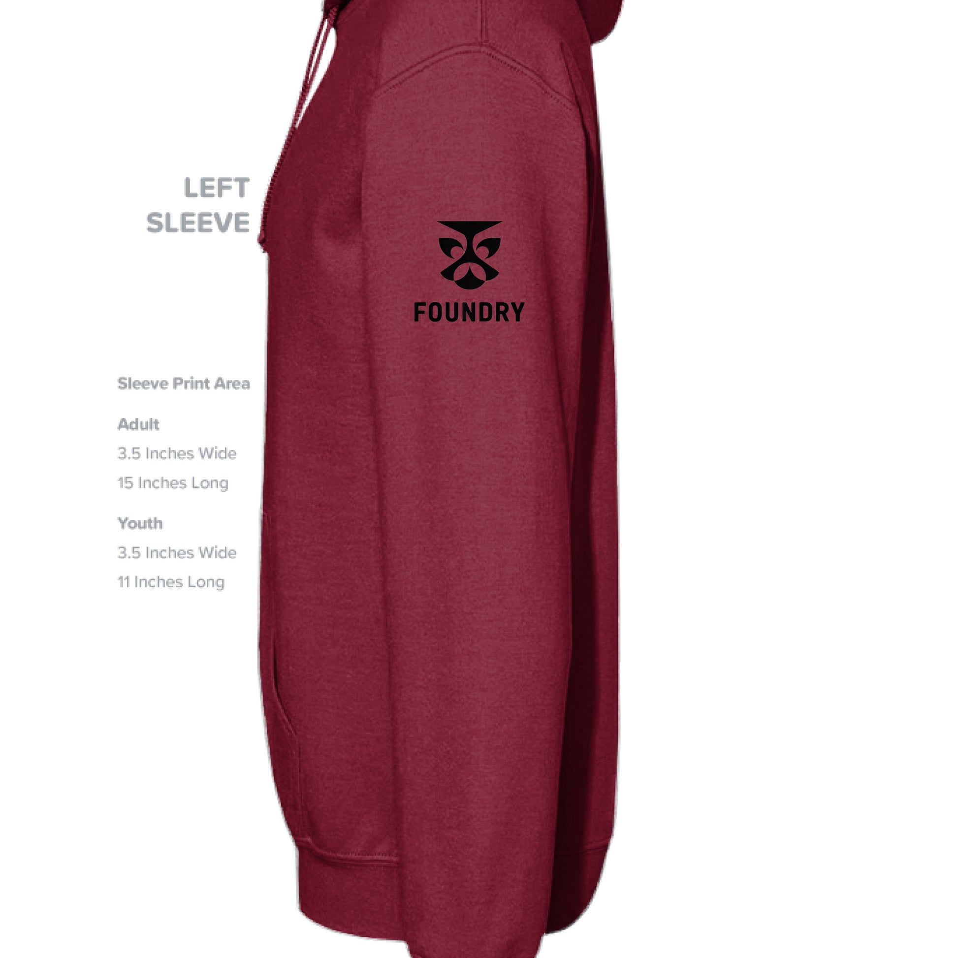 CARDINAL RED - SLEEVE_LEFT