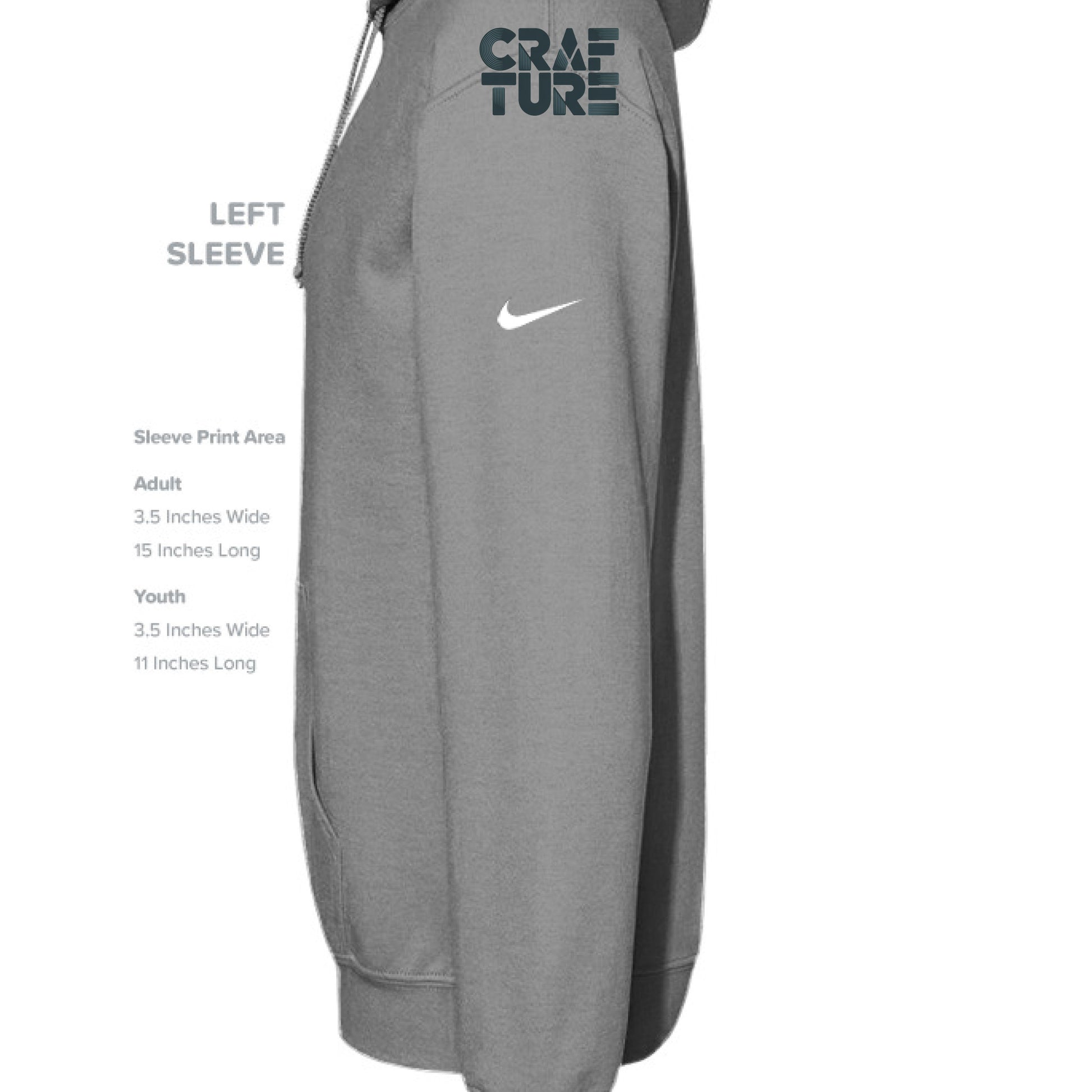Dark Grey Hthr - SLEEVE_LEFT
