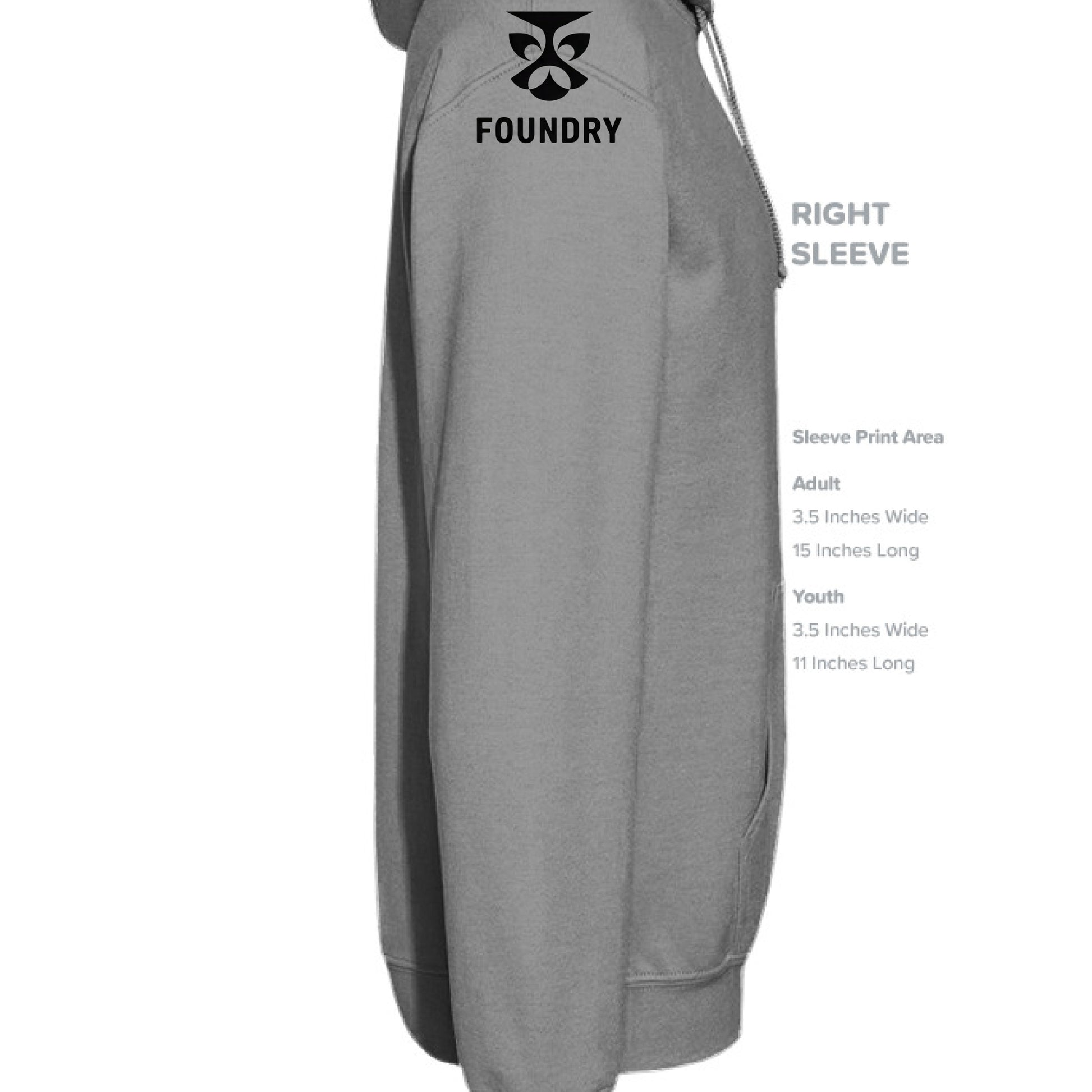 Dark Grey Hthr - SLEEVE_RIGHT