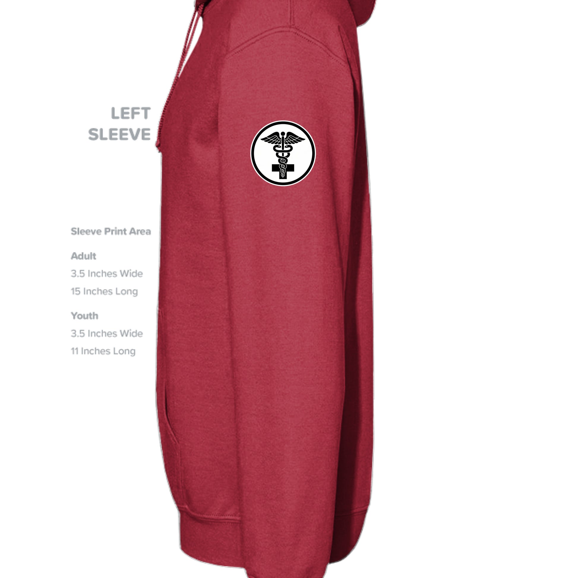 Athletic Crimson - SLEEVE_LEFT