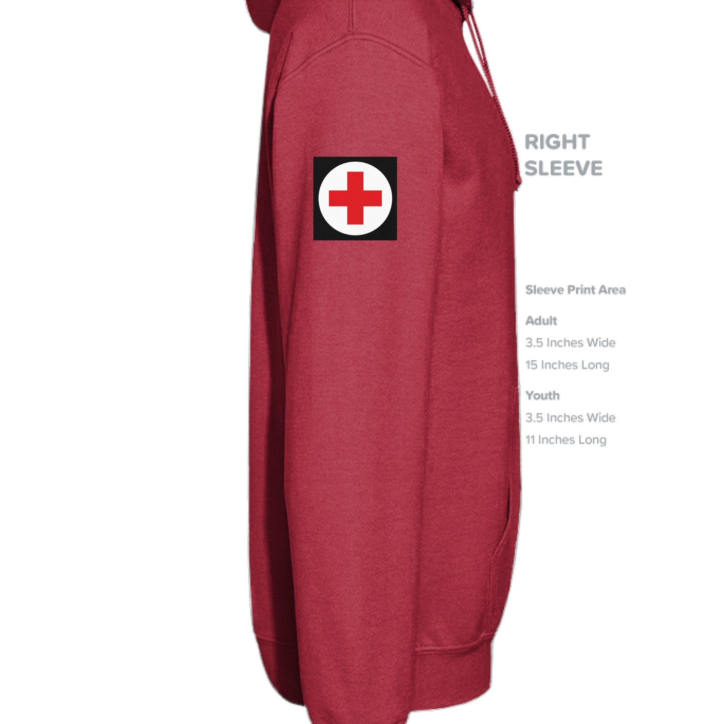 Athletic Crimson - SLEEVE_RIGHT