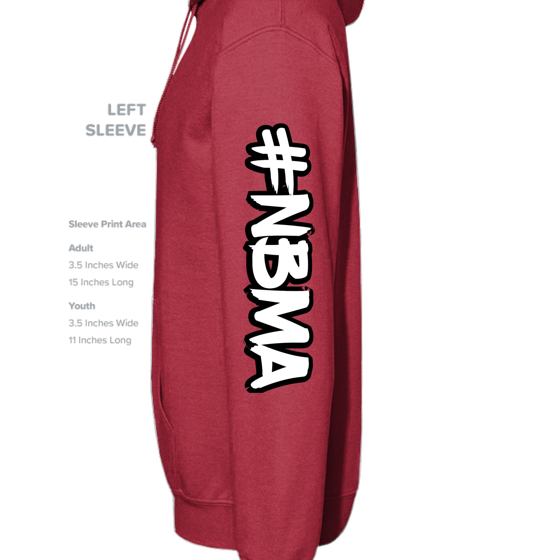 Athletic Crimson - SLEEVE_LEFT