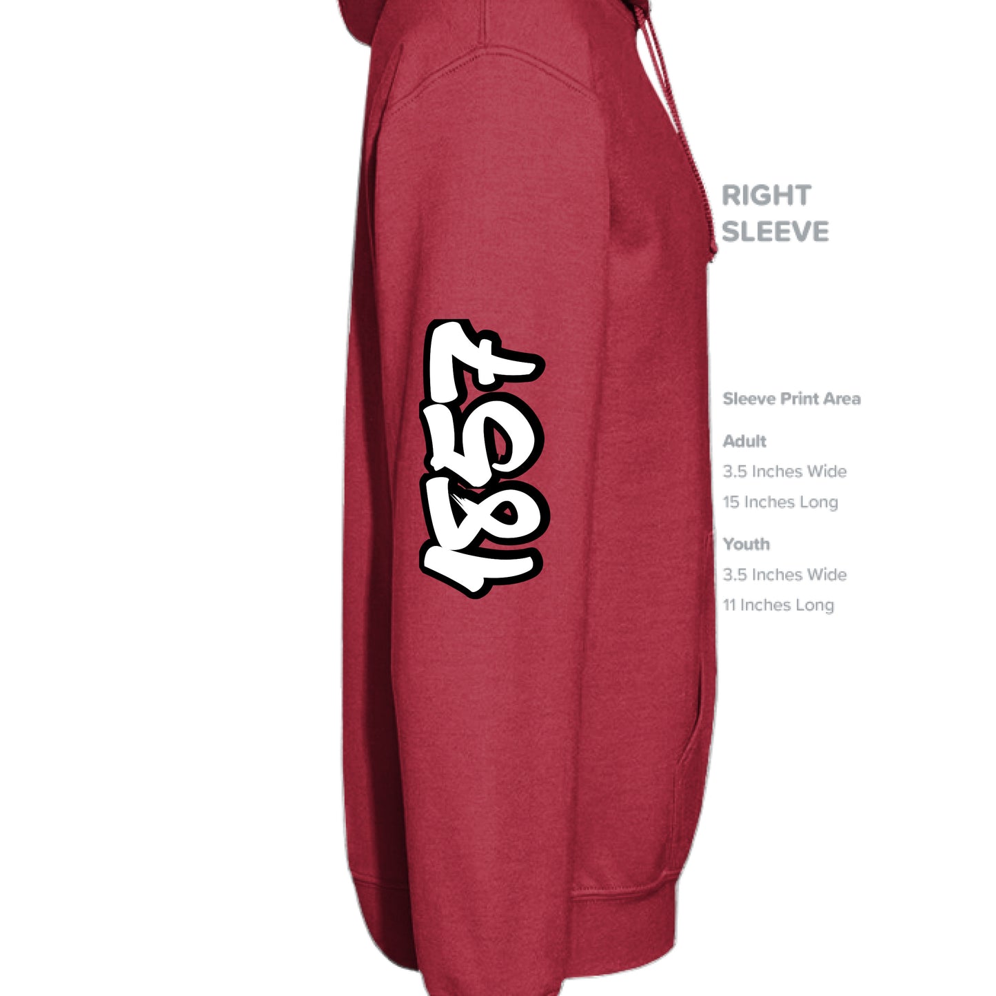 Athletic Crimson - SLEEVE_RIGHT