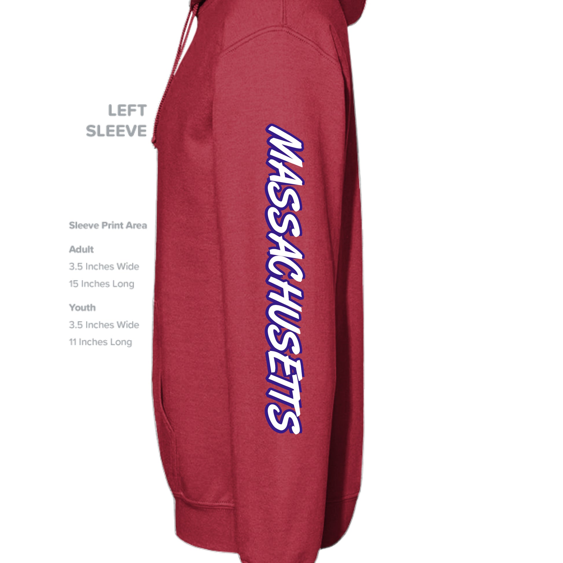 Athletic Crimson - SLEEVE_LEFT
